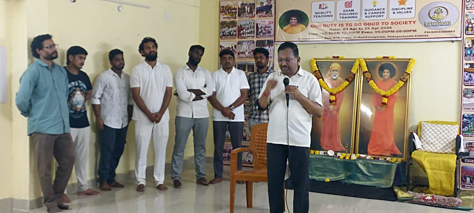 Teaching Science to poor street children students