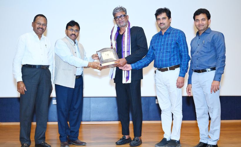 A lecture on Quantum AI and a MoU signing between GMRIT and Quantum